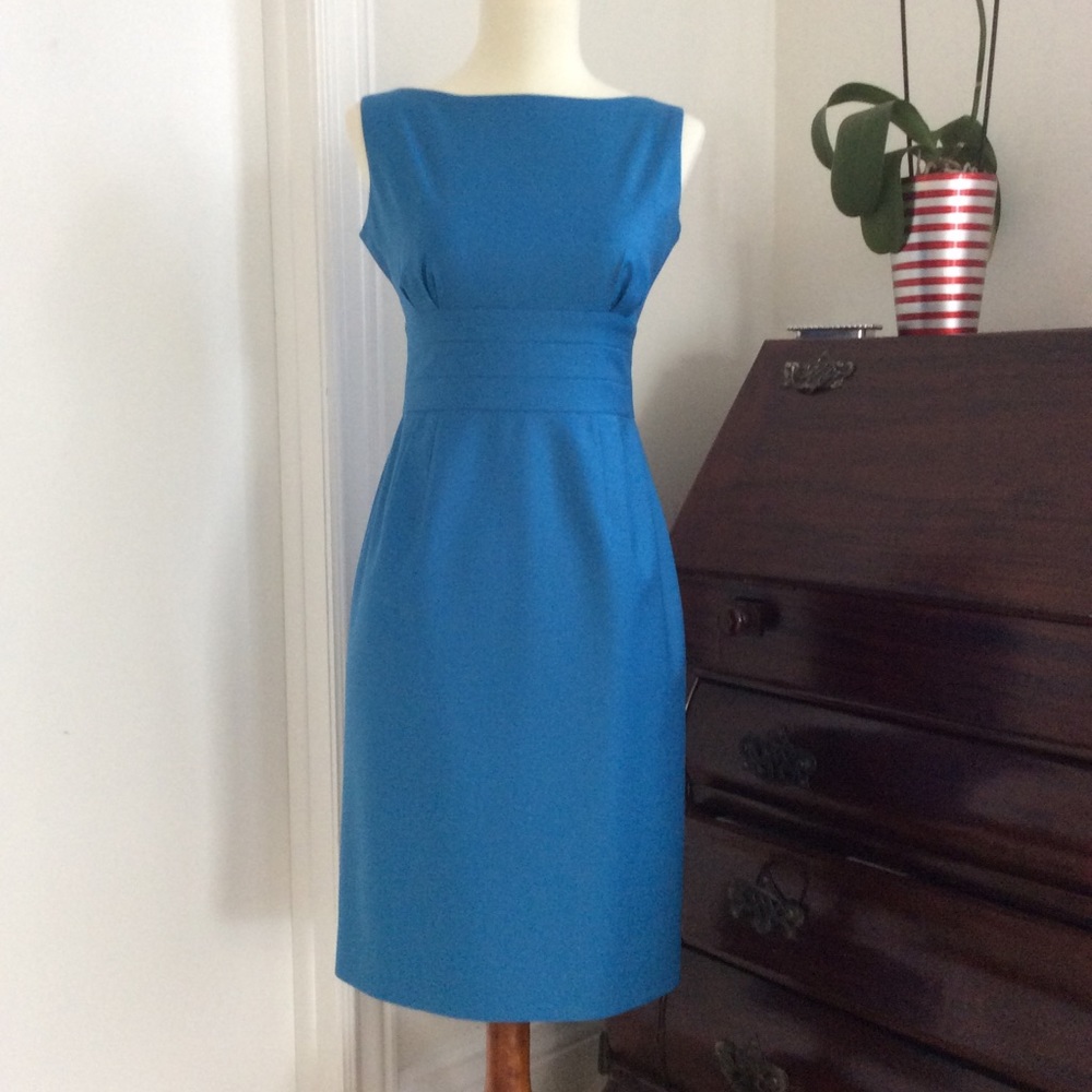 Blue J.Crew Petite 0 Dress